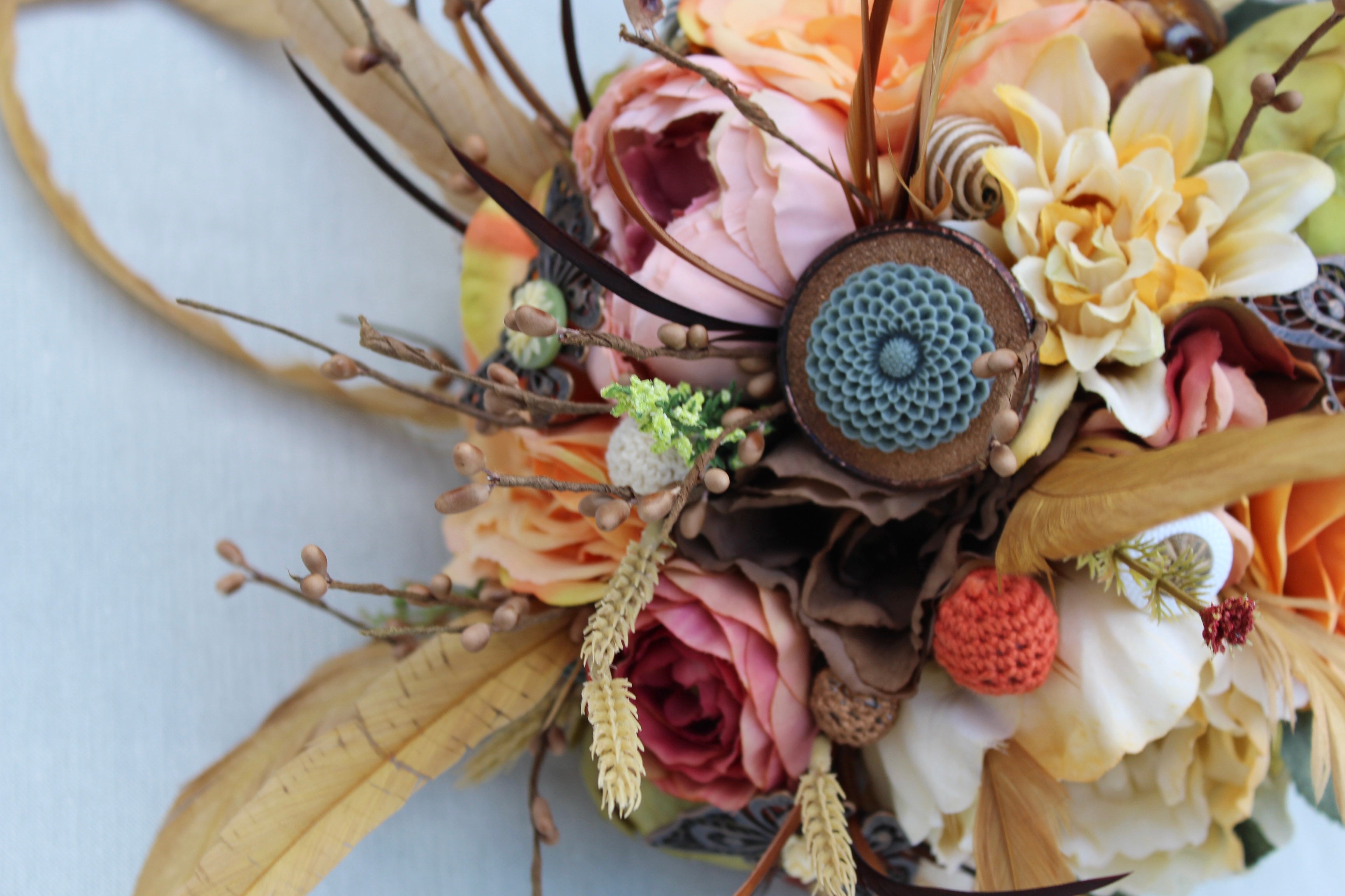 Heirloom Wedding Bouquet Couture de Fleur