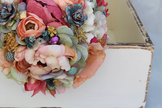 Heirloom Wedding Bouquet Couture de Fleur
