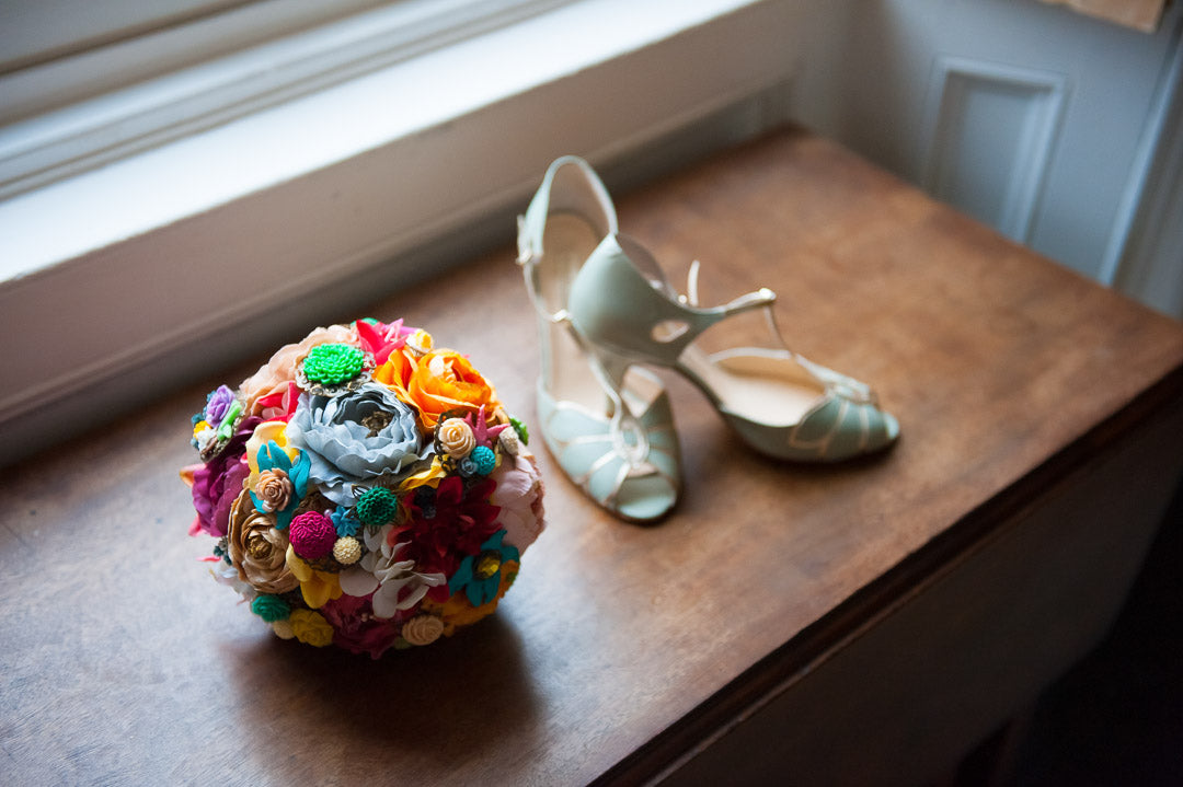 Heirloom Wedding Bouquet Couture de Fleur