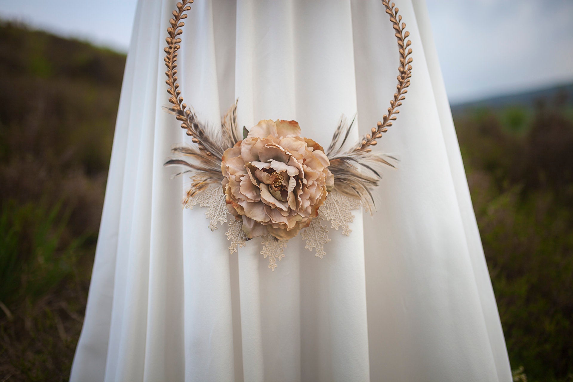 Heirloom Wedding Bouquet Couture de Fleur