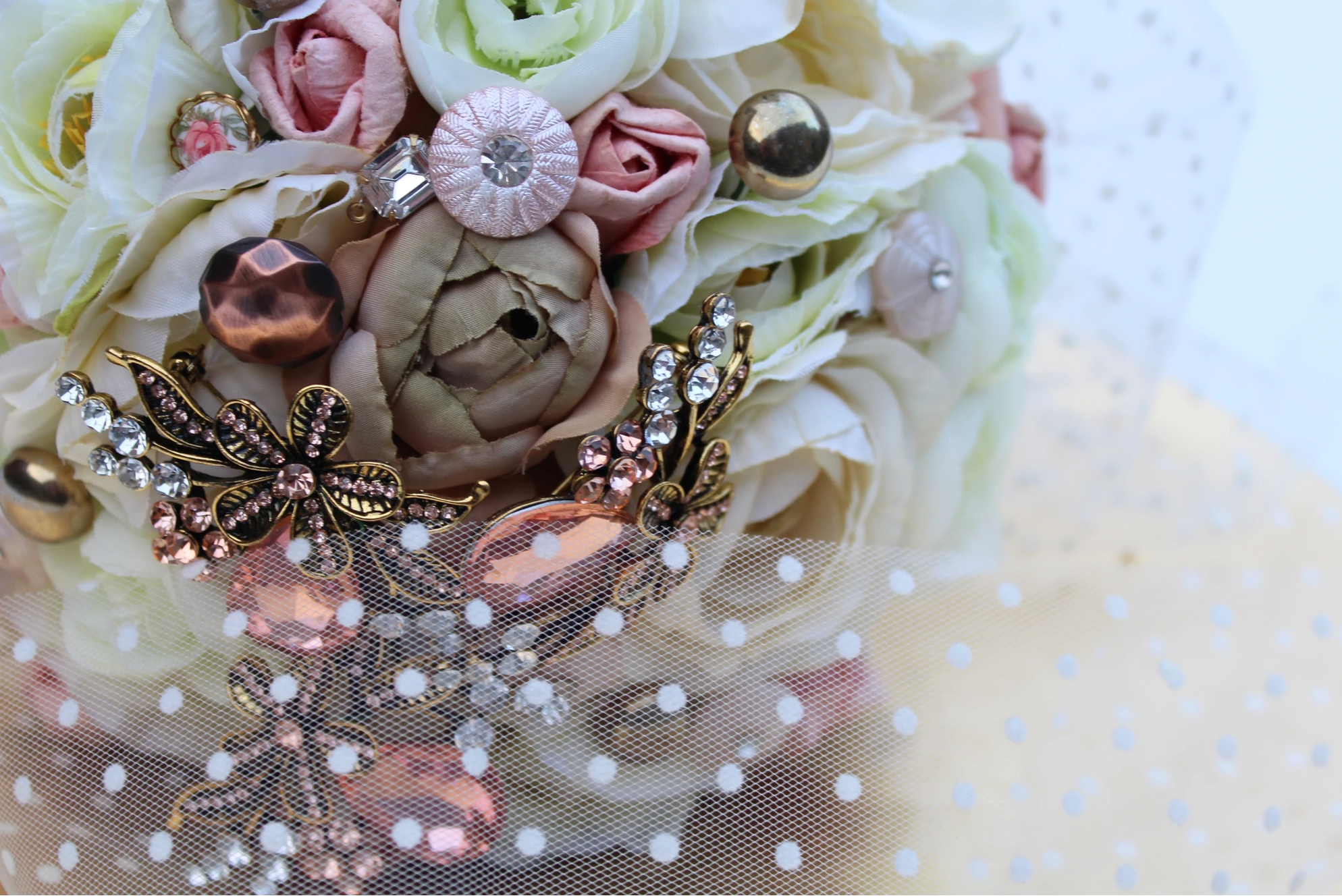 Heirloom Wedding Bouquet Couture de Fleur
