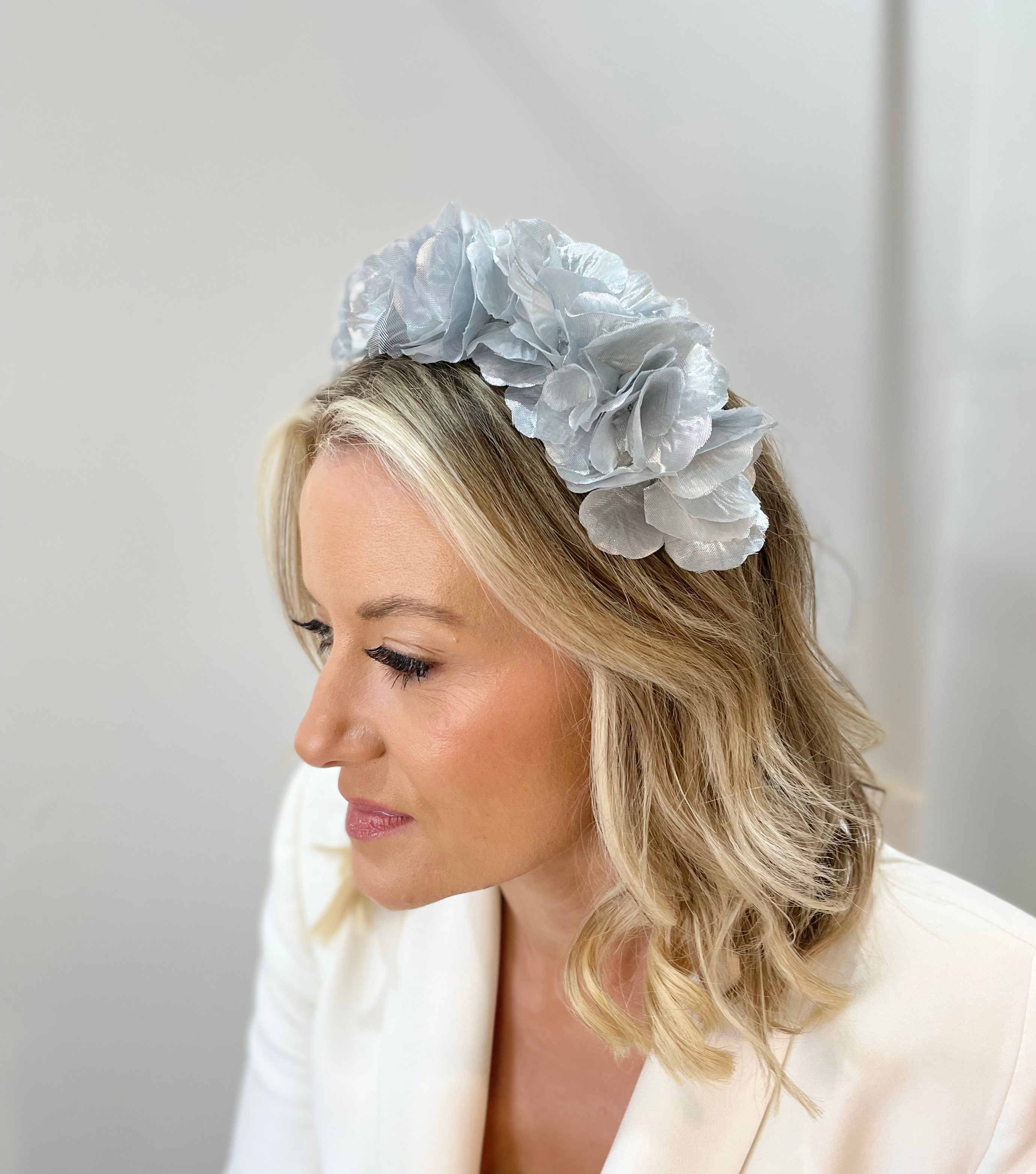 Silver Petal Headband image 0