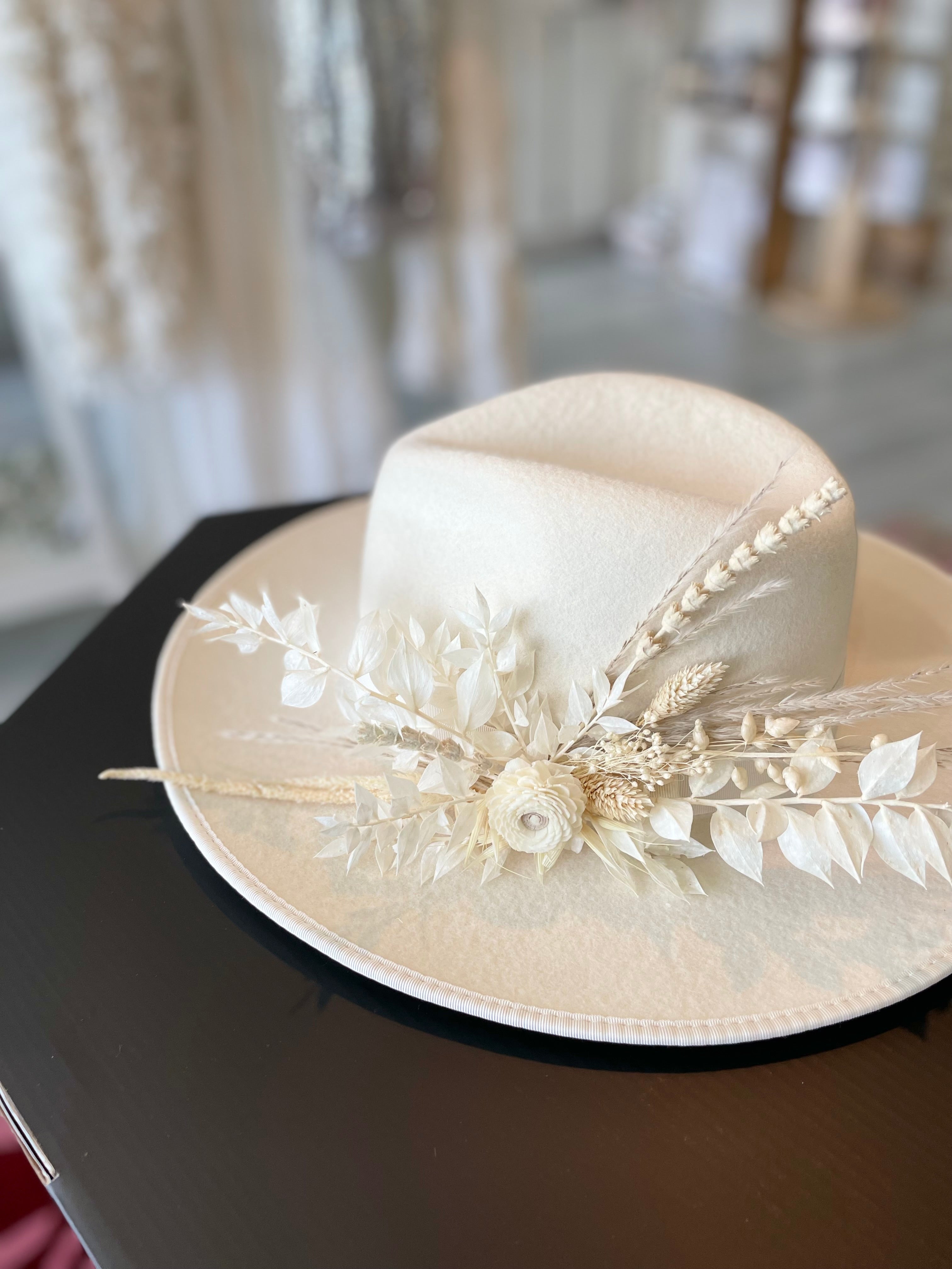 Bespoke Ivory Fedora image 1
