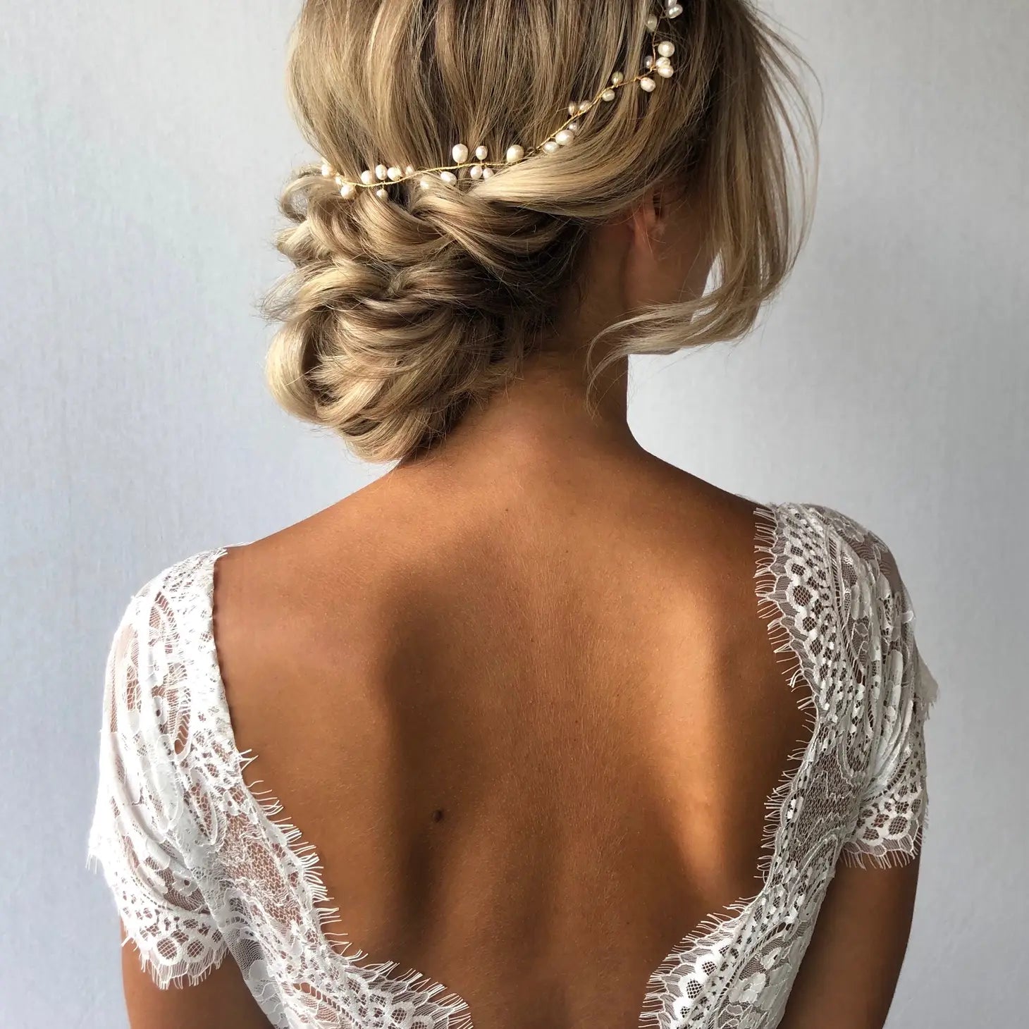 Silver Zoey Hair Vine image 1