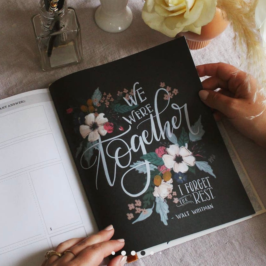 Wedding Guest Book - Dark Cover image 2