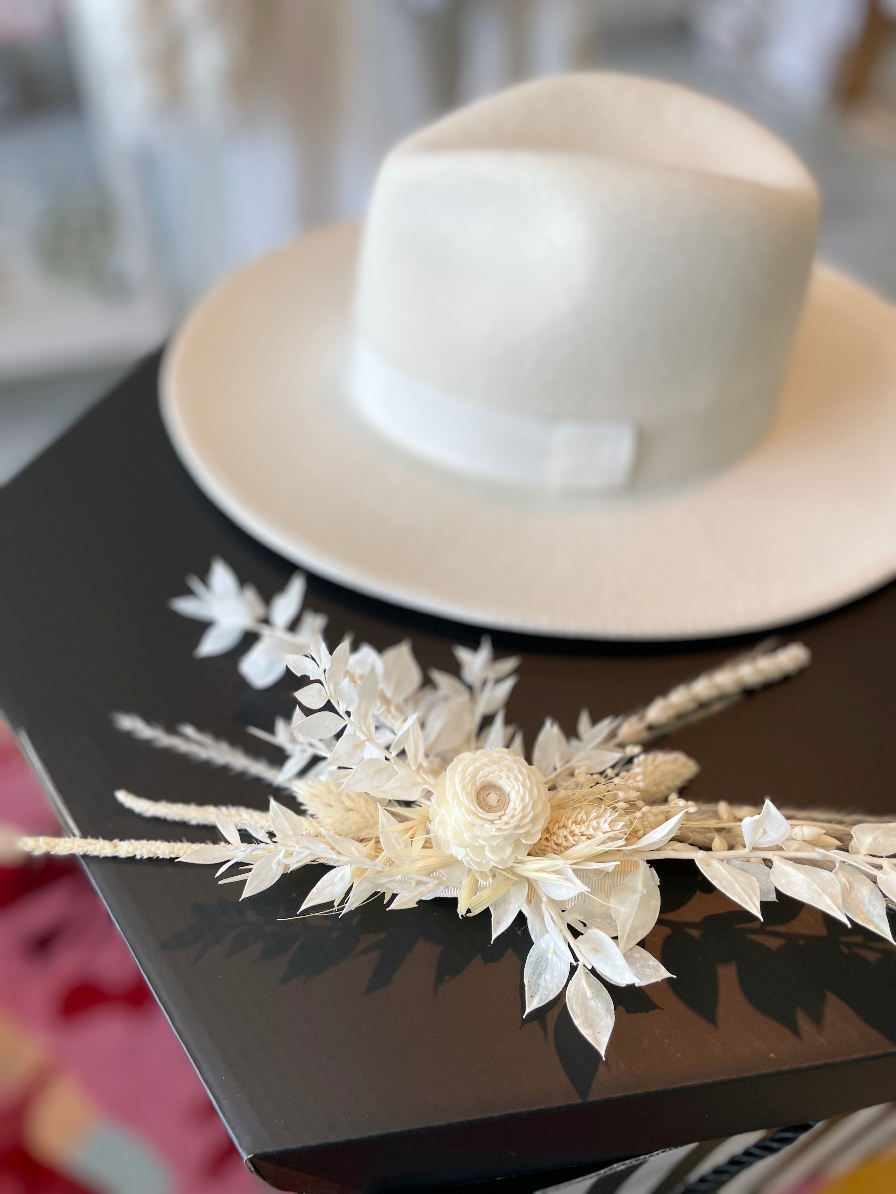 Bespoke Ivory Fedora image 3