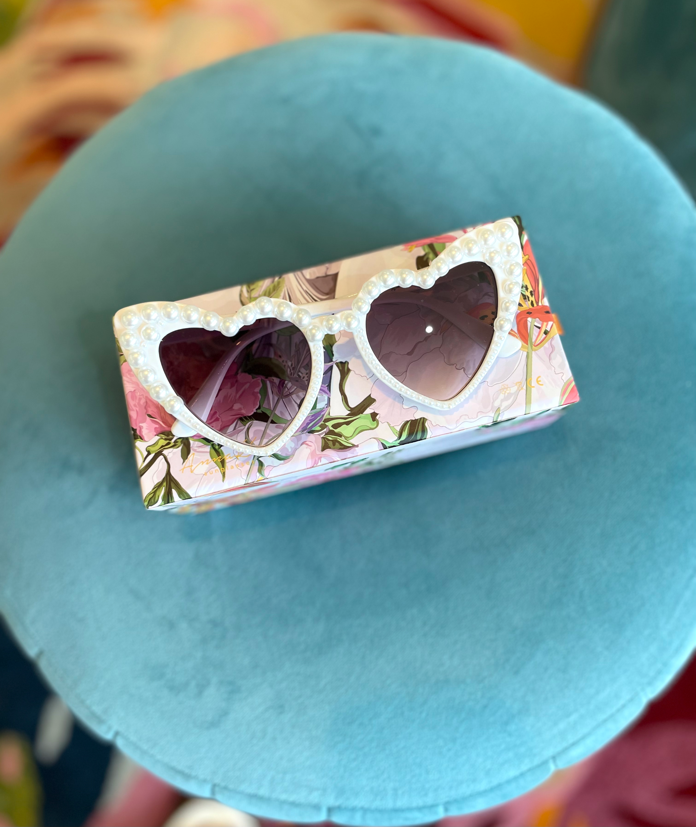 Pearl Heart Sunglasses image 0