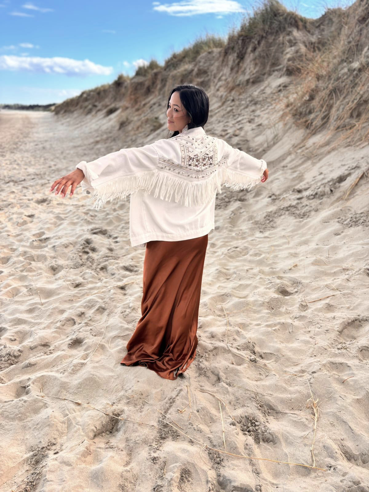 Boho Fringe Jacket image 2