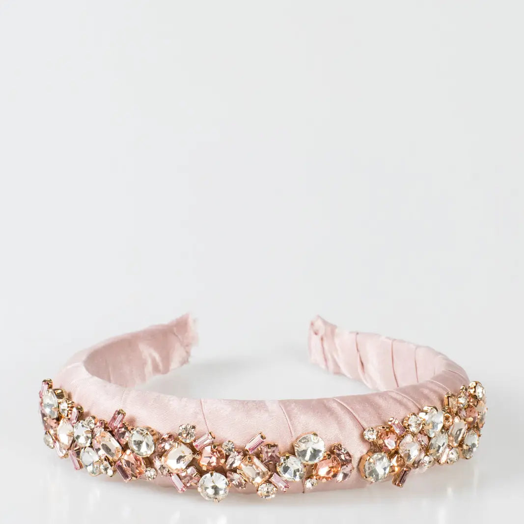 Crystal Cluster Band - Blush image 0