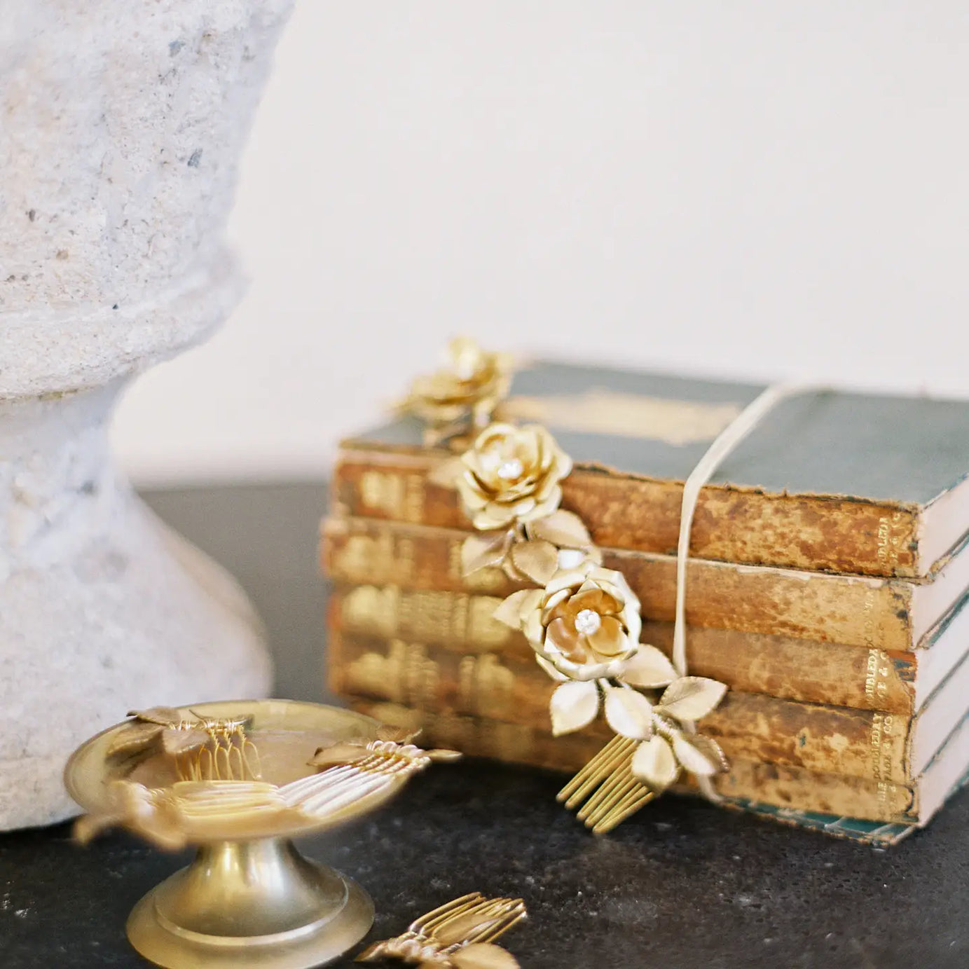 Golden Rose Headpiece image 1