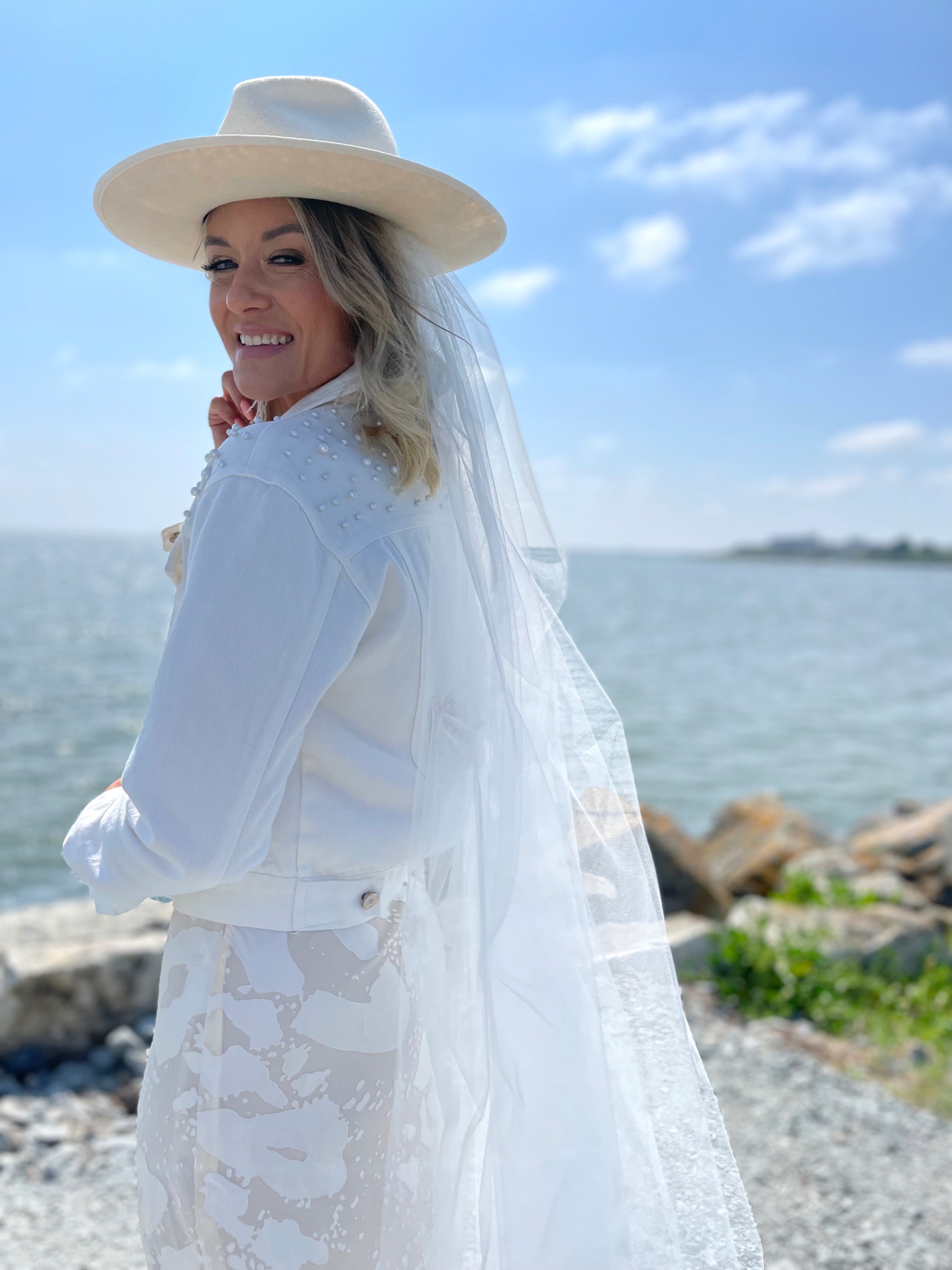 Plain Ivory Fedora image 4