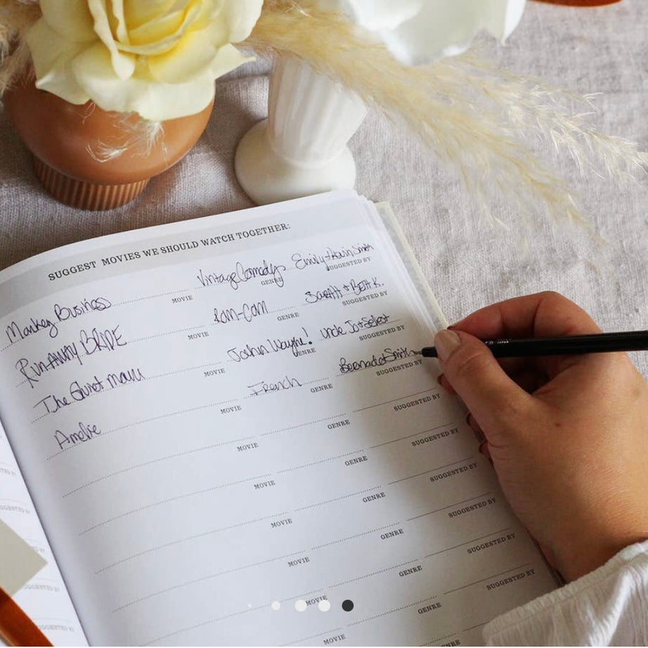 Wedding Guest Book - Dark Cover image 4