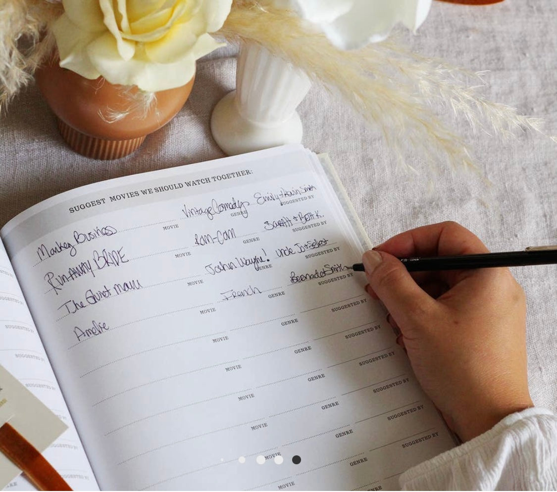 Wedding Guest Book - Dark Cover image 4