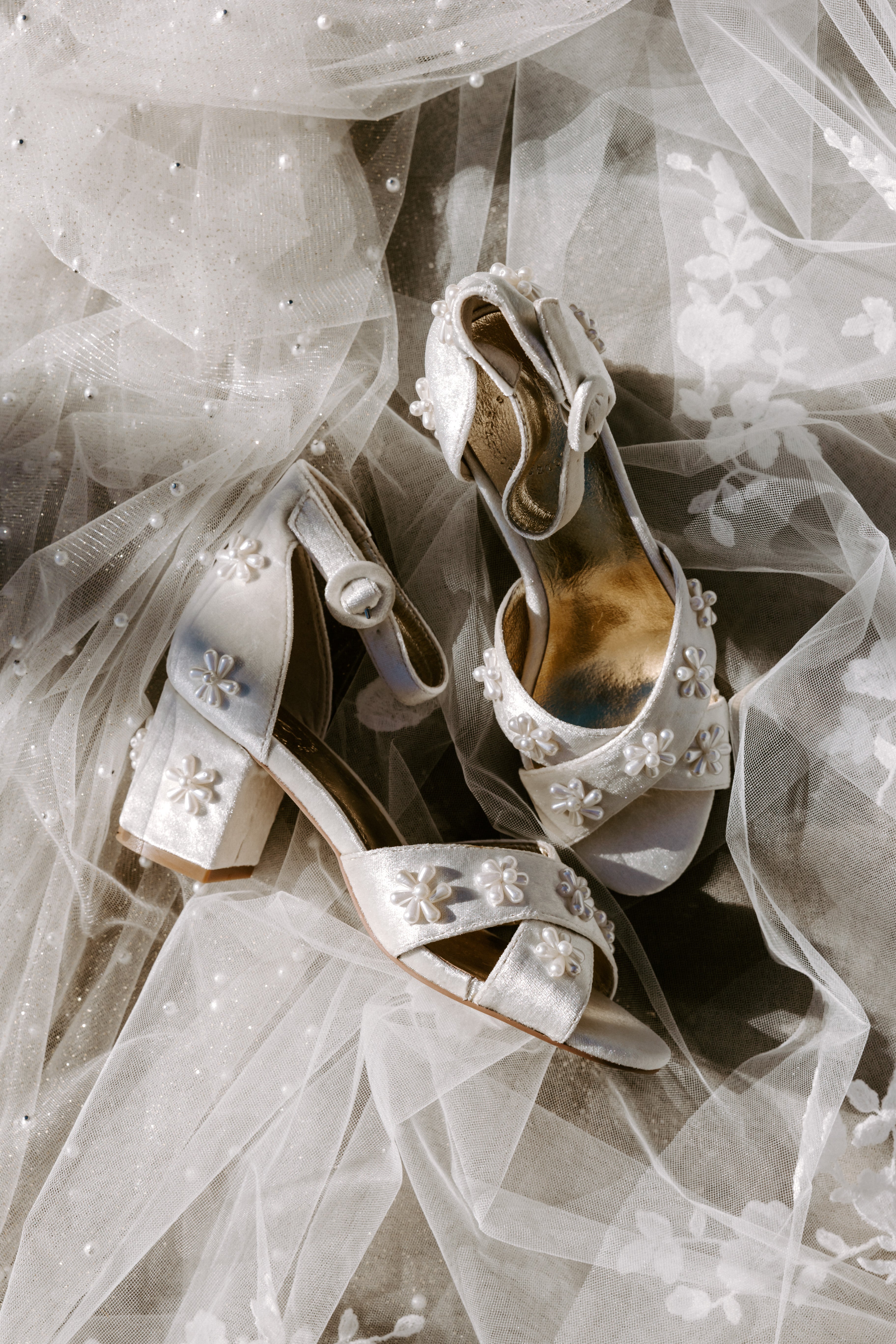 Daisy Heels - Ivory image 0