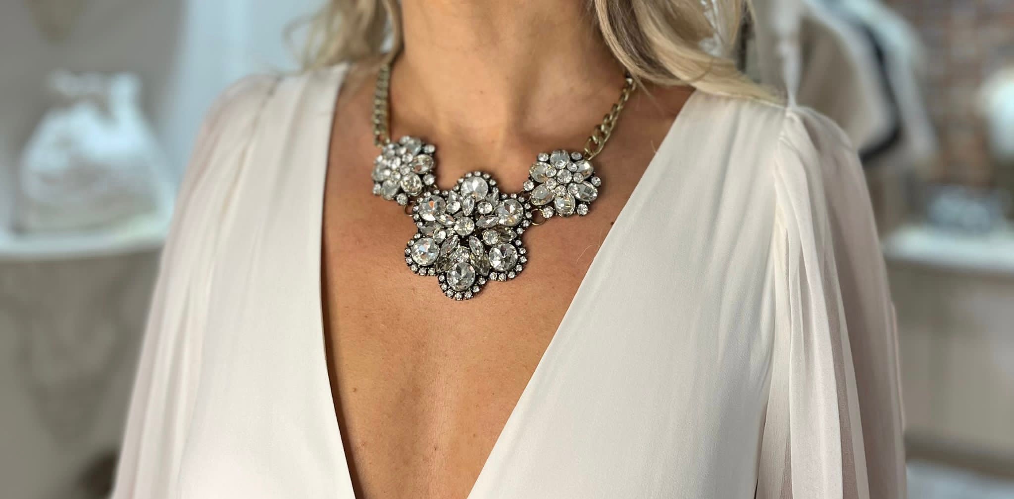 Oscar de la Renta Crystal Choker image 0